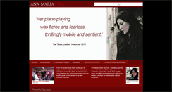 Desktop Screenshot of ana-mariavera.com